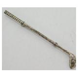 Vintage Beau Golf Club Sterling Silver Brooch Pin