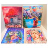 4 New Coloring Books