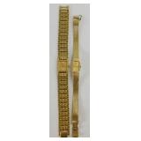 2 Vintage Seiko Gold Tone Ladies Watches -