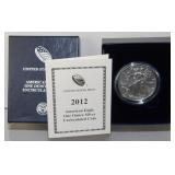 2012-W U.S. Silver Eagle ASE Uncirculated - West