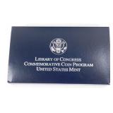U.S. Library of Congress Commemorative Silver