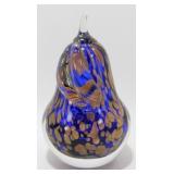 * Murano (?) Pear Paperweight - Approx. 5-1/2"
