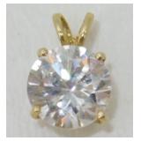 14k Yellow Gold Pendant