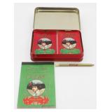 Vintage Coca-Cola Playing Cards in Tin - Very