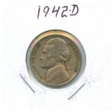 1942-D Jefferson Nickel