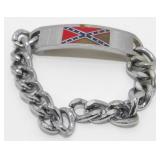 Vintage Rebel Confederate Flag Wrist Band