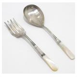 Sterling Large Serving Ford & Spoon - 115 grams