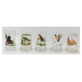 * 5 Old Style Collector Series Beer Mugs