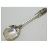 Wallace Sterling Soup Spoon - Ornate, 41.45 grams