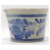 * Pottery Bowl - 7" x 5", Signed, Dated 