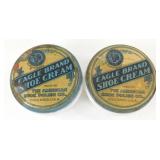 * 2 Eagle Brand Shoe Cream