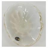 * Italian White Crystal Bowl