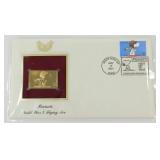 Peanuts World War I Flying Aces First Day Stamp