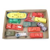 12 Plastic Toy Cars