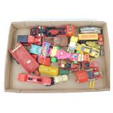 Group of Fire Engines & Other Plastic Toys