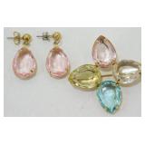 Vintage Avon Brooch Pin Earring Set