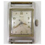 Vintage Wyler Stainless Tank Menï¿½s Watch - For