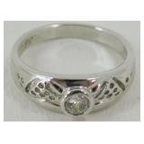 Sterling Silver Ring - 2.6 grams, Size 6-3/4