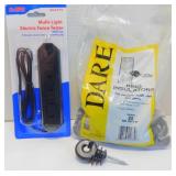 Electric Fence Tester & Ring Insulators - Both