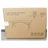 ** 6-ft Folding Table - Portable Collapsible