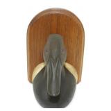 Vintage Heavy Canvasback Duck Bookend - Great