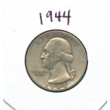 1944 Washington Silver Quarter