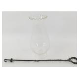 * Antique Kero Lamp Chimney & Chimney Cleaner