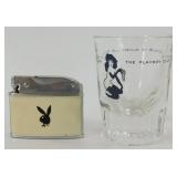 Playboy Lighter & Shot Glass