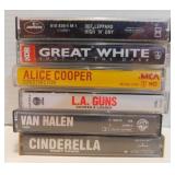 Rock Cassette Tapes
