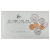 1989 U.S. Mint Uncirculated Set