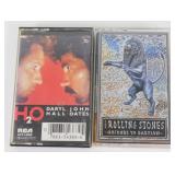Pair of Cassettes: Hall & Oates and Rolling