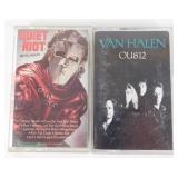 Pair of Cassettes: Quiet Riot and Van Halen