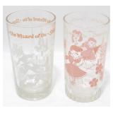 * Rare Vintage "Wizard of Oz" Drink Glasses -