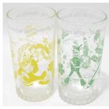 * Rare Vintage "Wizard of Oz" Drink Glasses -