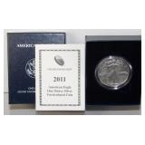 2011-W U.S. Silver Eagle ASE Uncirculated - West