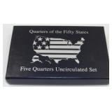 2005 Five Quarters Uncirculated Set