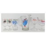 ** 4 Special Export Cups, Old Style Beer Pitcher