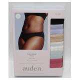 New 6 Pack of Auden Cotton Blend Bikinis - Size