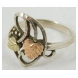 Black Hills Gold & Silver Rings - 2.87 grams