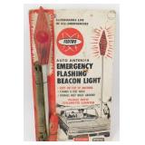 Vintage FEDTRO Auto Antenna Emergency Flashing