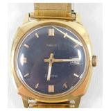Vintage Timex Electric Menï¿½s Blue Dial Watch -