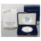 2002-W U.S. Silver Eagle ASE Proof - West Point,