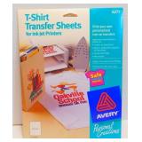 T-Shirt Transfer Sheets for Inkjet Printers