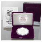 1993-P U.S. Silver Eagle ASE Proof - 1 oz Fine
