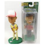 * 2 Tiger Woods Bobbleheads
