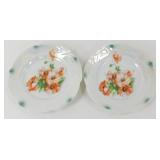 * 2 Flower Plates - Germany