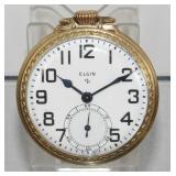 Elgin Pocket Watch Model 20, Grade 574, 16s, 17j,
