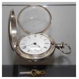 Elgin Coin Silver Mat. Laflin Pocket Watch