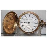 Waltham Gold Filled Pocket Watch Model 1883, 18s,