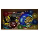 ** Box of Assorted Outdoor Items